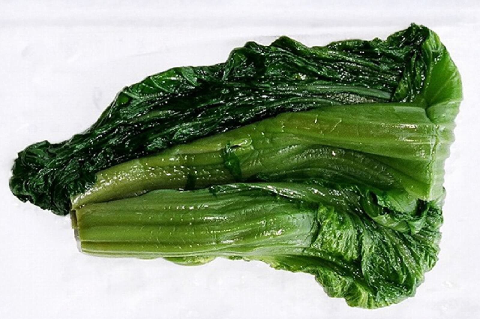 青菜の再生後の画像